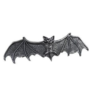 Darkling Bat Gothic Pewter Hair Slide
